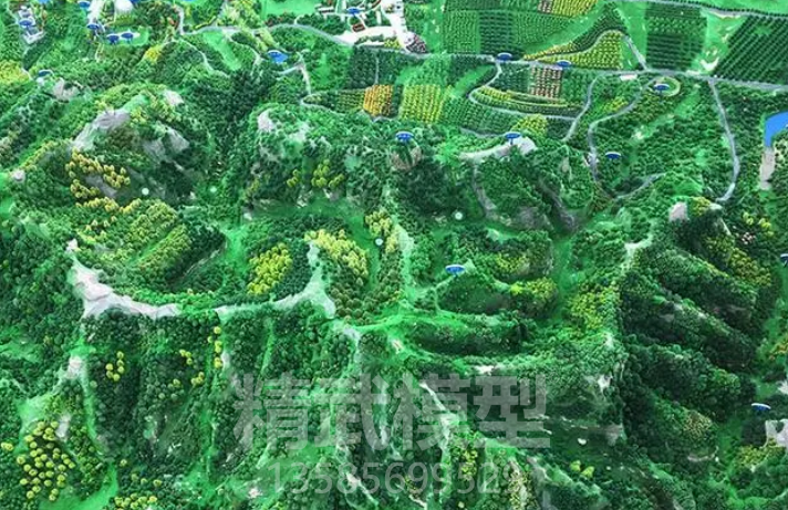 地形沙盤模型
