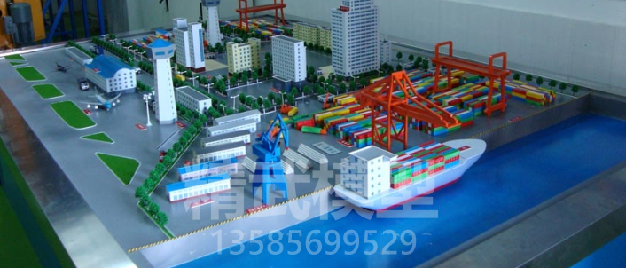 港口沙盤模型 港口沙盤模型