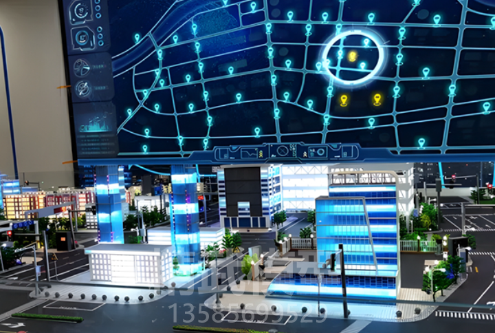 智能交通沙盤模型