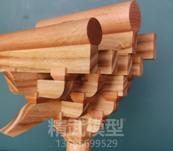 榫卯結(jié)構(gòu)建筑沙盤模型