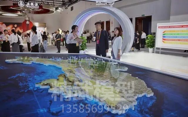 管網數字沙盤模型亮相服貿會