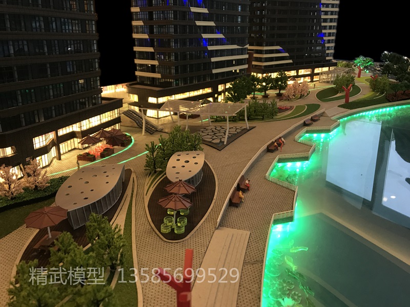 嘉定興業購物中心沙盤