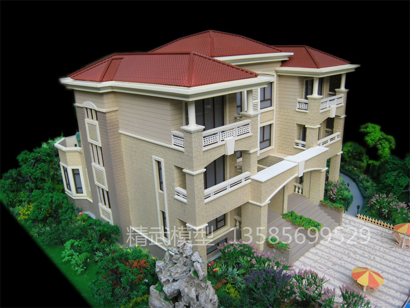 獨棟別墅沙盤模型制作