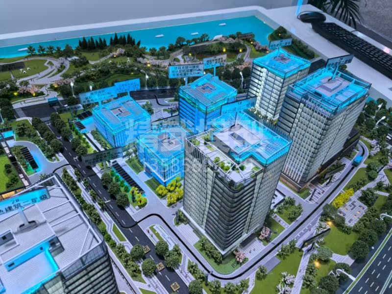 精武模型4月制作完成的沙盤模型